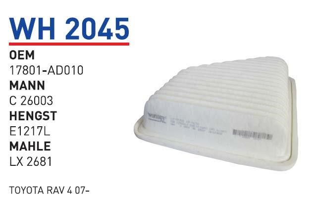 Wunder WH 2045 Air filter WH2045