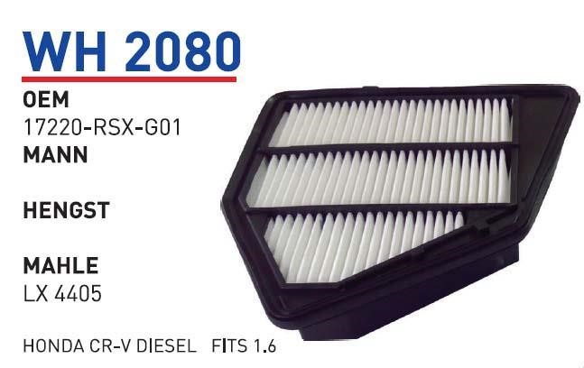 Wunder WH 2080 Air filter WH2080