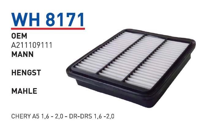 Wunder WH 8171 Air filter WH8171