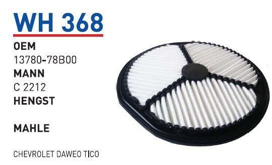 Wunder WH 368 Air filter WH368