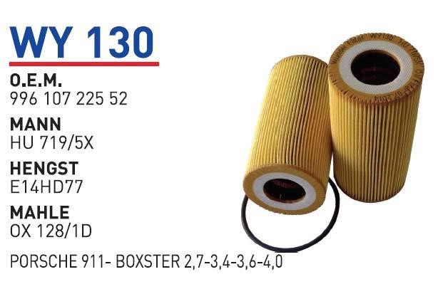 Wunder WY 130 Oil Filter WY130