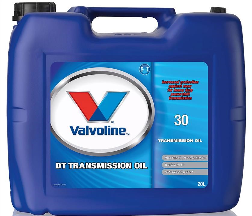 Valvoline 756754 Transmission oil VALVOLINE DT TRANSMISSION SAE 30, API CF/MT-1, 20L 756754