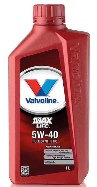 Valvoline 872363 Engine oil Valvoline Maxlife 5W-40, 1L 872363