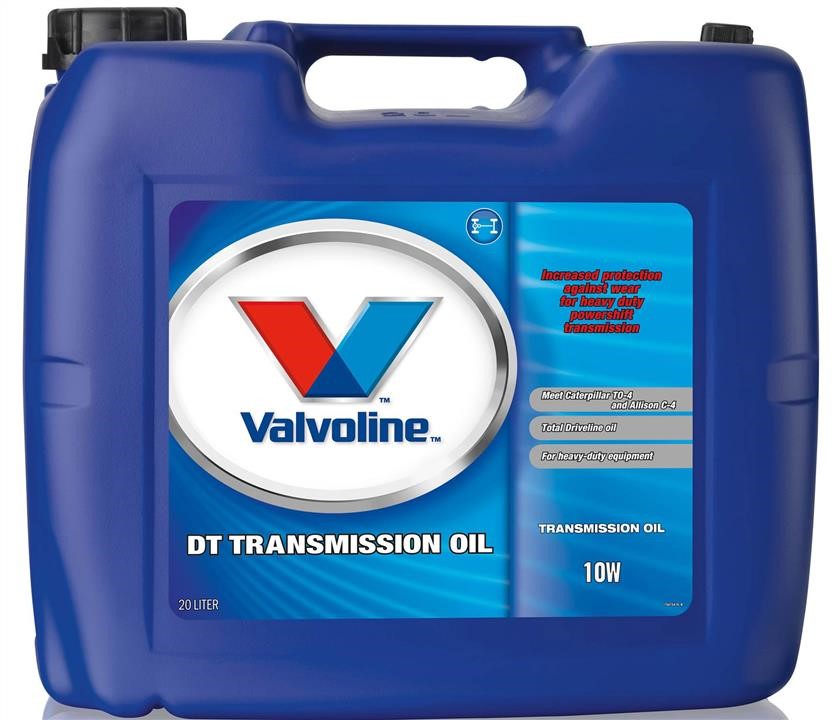 Valvoline 819582 Transmission oil VALVOLINE DT TRANSMISSION 10W, API CF/MT-1, 20L 819582