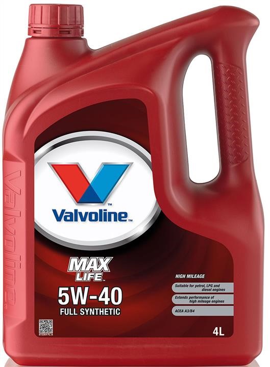 Valvoline 872364 Engine oil Valvoline Maxlife 5W-40, 4L 872364