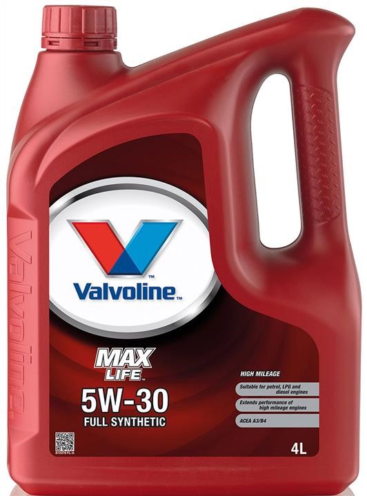 Valvoline 872370 Engine oil Valvoline Maxlife 5W-30, 4L 872370