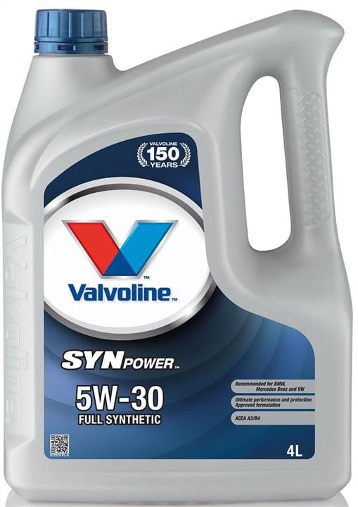 Valvoline 872378 Engine oil Valvoline SynPower 5W-30, 4L 872378