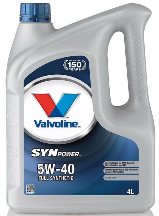 Valvoline 872381 Engine oil Valvoline SynPower 5W-40, 4L 872381