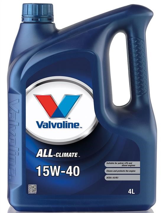 Valvoline 872785 Engine oil Valvoline All-Climate 15W-40, 4L 872785