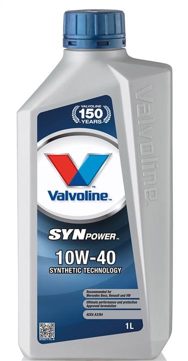 Valvoline 872271 Engine oil Valvoline SynPower 10W-40, 1L 872271