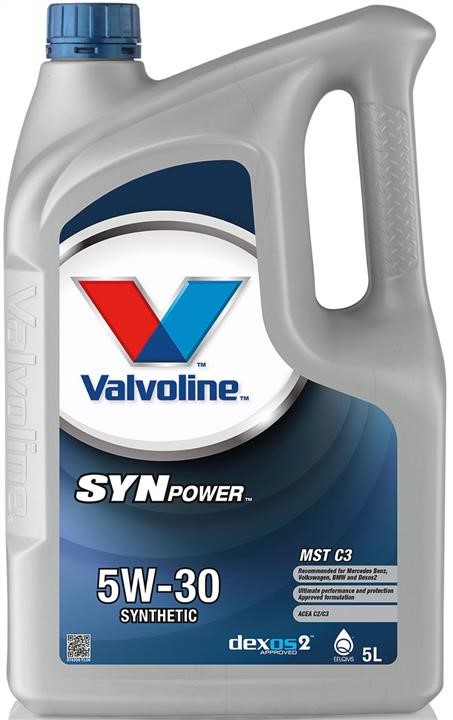 Valvoline 874308 Engine oil Valvoline SYNPOWER MST C3 5W-30, 5L 874308
