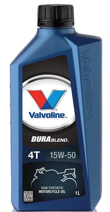 Valvoline 879997 Motor Oil Valvoline DuraBlend 4T 15W-50 API SL JASO MA 2/MA 1L 879997