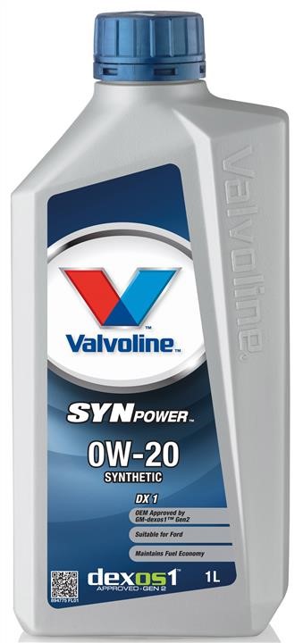Valvoline 894775 Engine oil Valvoline SynPower DX1 0W-20, 1L 894775