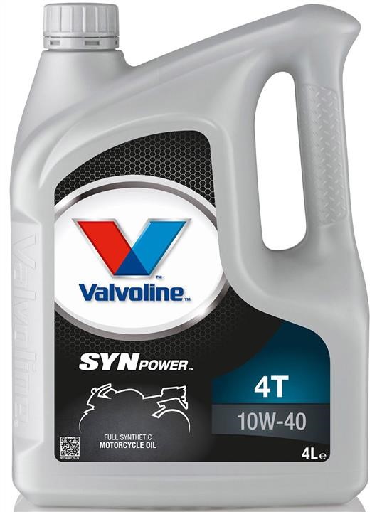 Valvoline VE14007 Motor Oil Valvoline SynPower 4T 10W-40 API SN JASO MA 2/MA 4L VE14007
