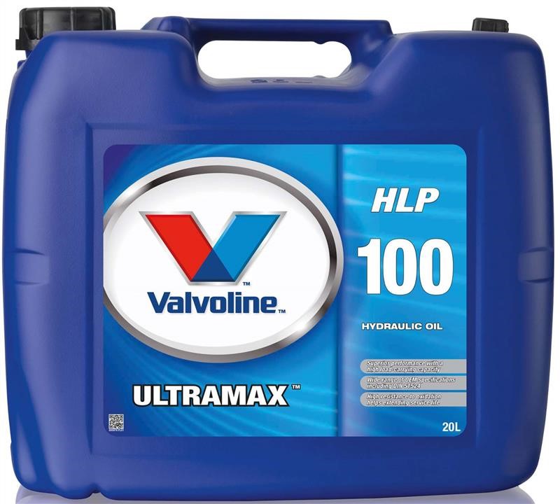 Valvoline 885976 Hydraulic oil VALVOLINE ULTRAMAX HLP 100, 20L 885976