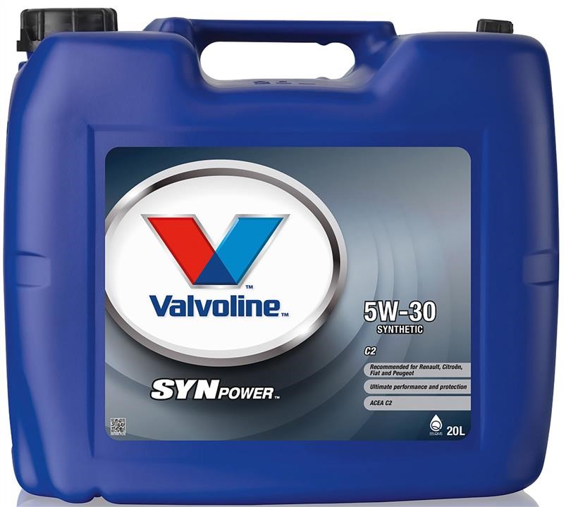 Valvoline 891086 Engine oil Valvoline SynPower C2 5W-30, 20L 891086