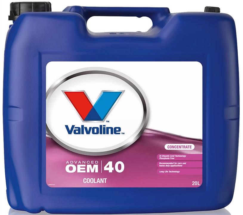 Valvoline 892092 Antifreeze-concetrate Valvoline OEM Advanced 40 (G12++), 20L 892092