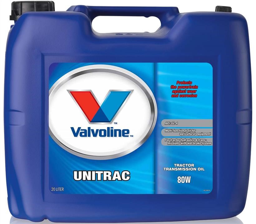 Valvoline VE17106 Transmission oil VALVOLINE UNITRAC 80W, 20L VE17106