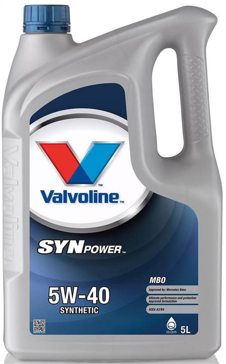 Valvoline 892276 Engine oil Valvoline SynPower MBO 5W-40, 5L 892276