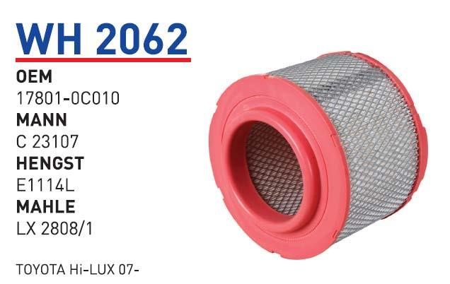 Wunder WH 2062 Air filter WH2062