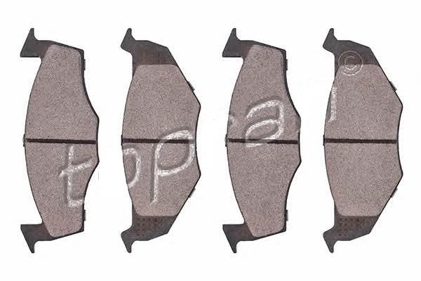 Hans Pries 107 236 755 Brake Pad Set, disc brake 107236755