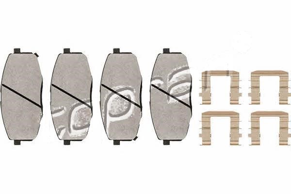 Hans Pries 820 693 755 Brake Pad Set, disc brake 820693755