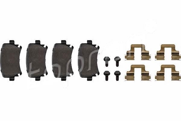 Hans Pries 111 055 755 Brake Pad Set, disc brake 111055755