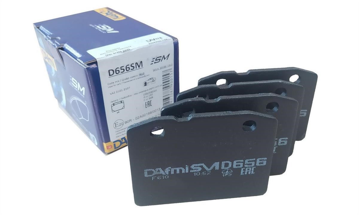 DAfmi D656SM Front disc brake pads, set D656SM