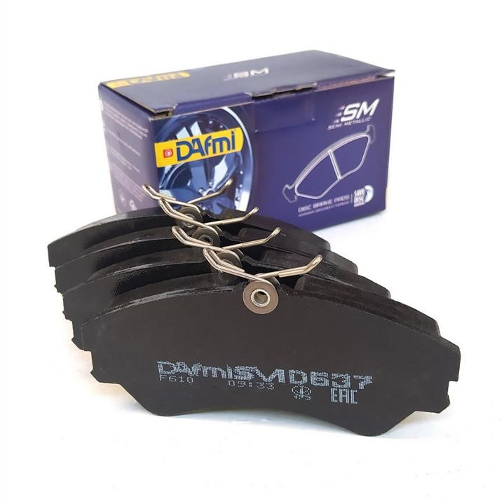 DAfmi D637SM Front disc brake pads, set D637SM