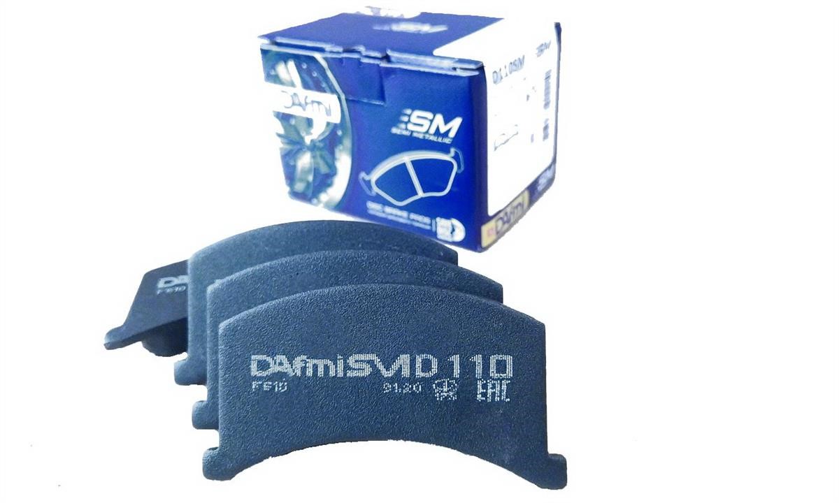 DAfmi D110SMI Front disc brake pads, set D110SMI