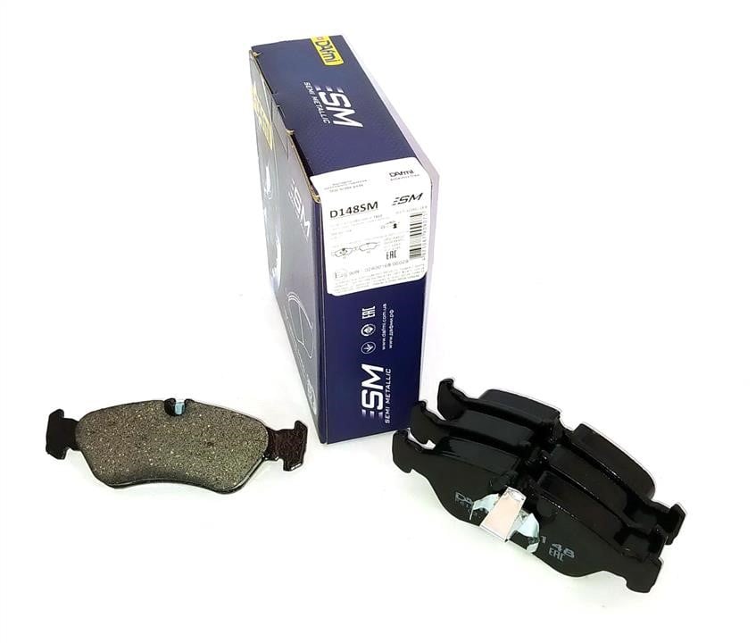 DAfmi D148SMI Rear disc brake pads, set D148SMI