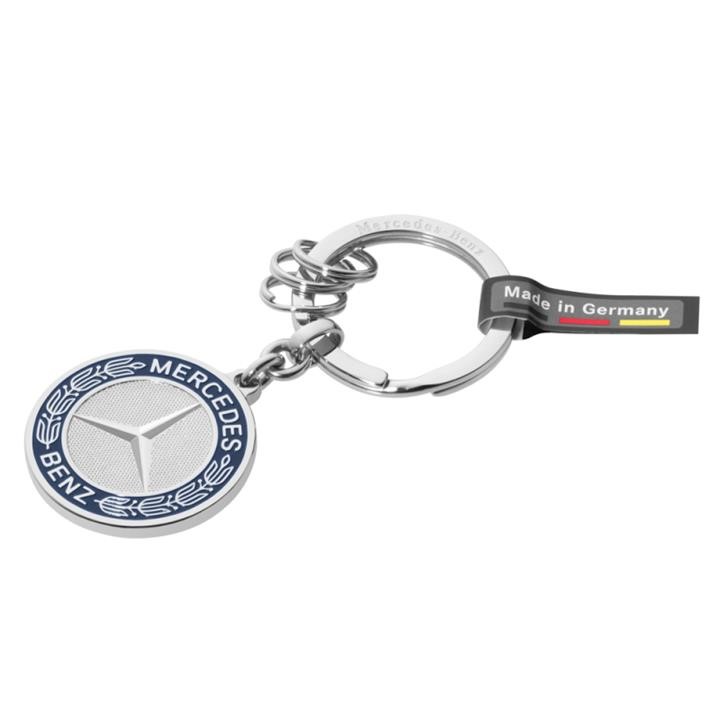 Mercedes B6 6 04 1524 Mercedes-Benz Stuttgart Silver Key Ring 2016 B66041524