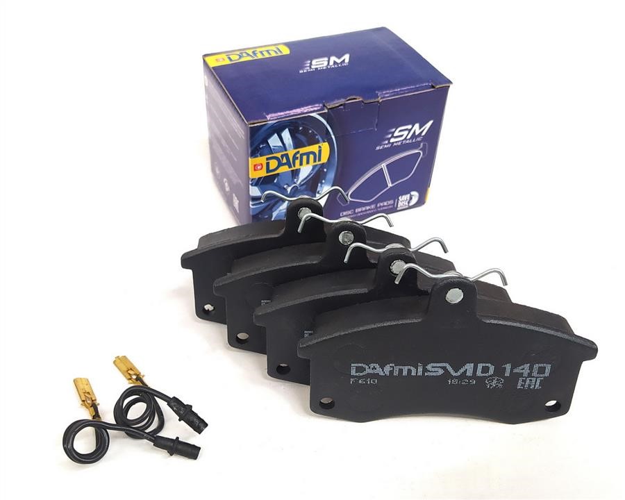 DAfmi D140SMI Front disc brake pads, set D140SMI