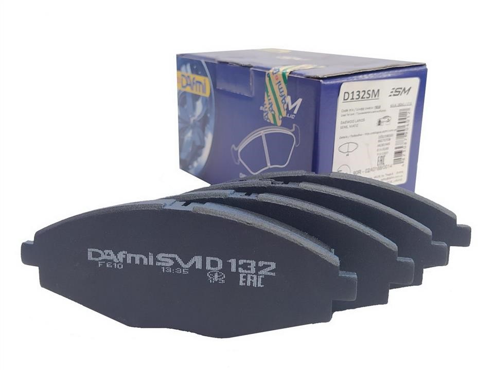 DAfmi D132SM Front disc brake pads, set D132SM