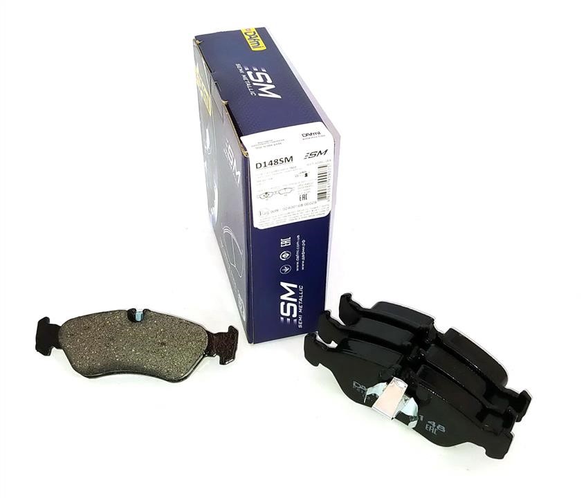 DAfmi D148SM Rear disc brake pads, set D148SM
