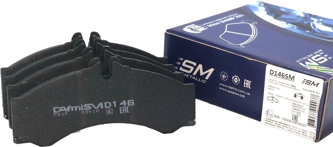 DAfmi D146SM Front disc brake pads, set D146SM