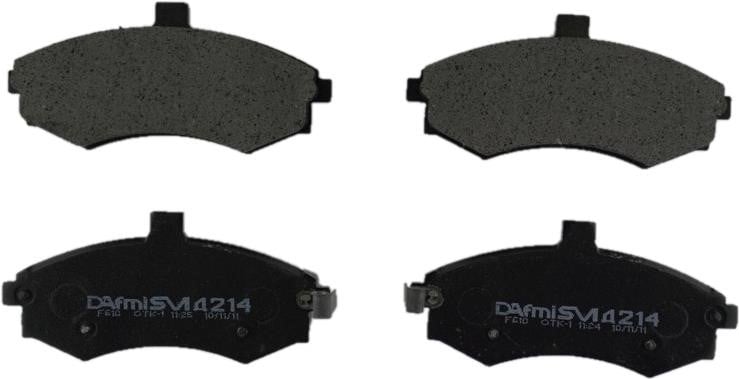 DAfmi D364SM Front disc brake pads, set D364SM