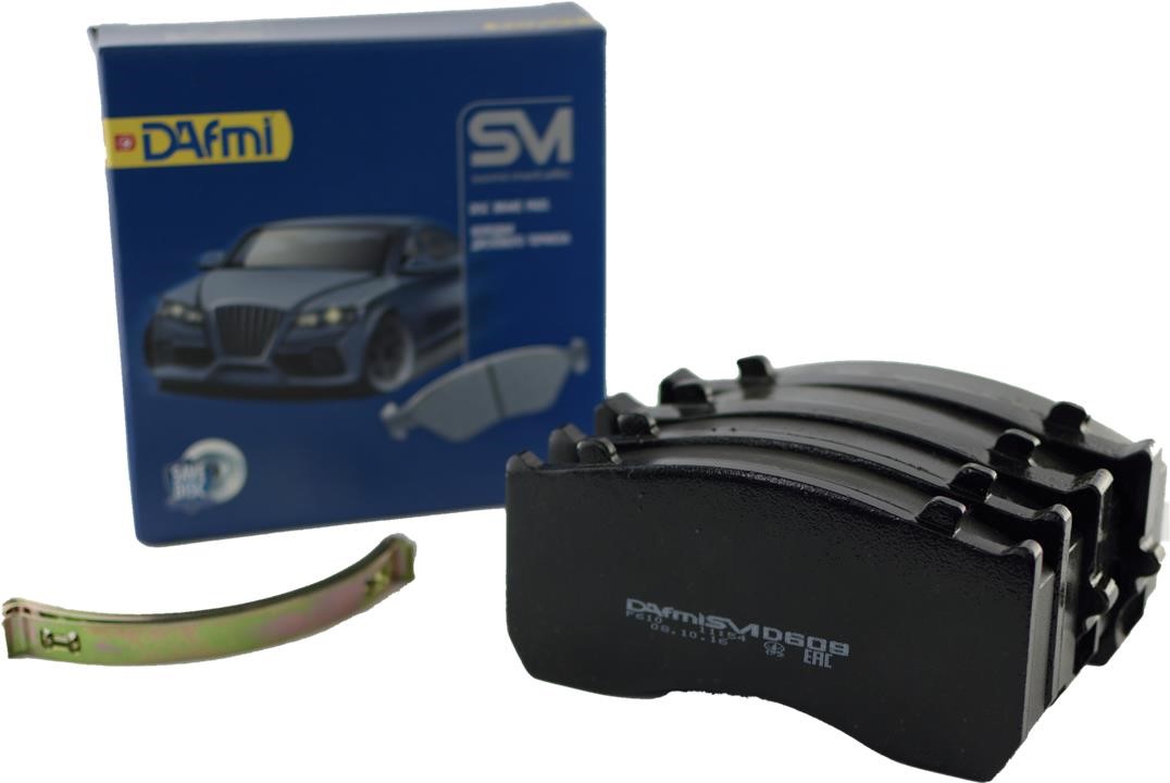 DAfmi D609SM Front disc brake pads, set D609SM