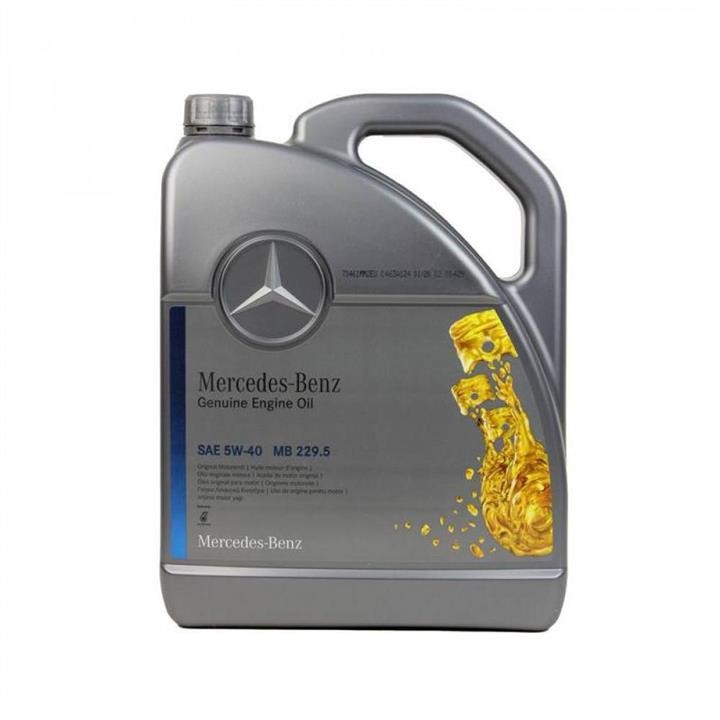 Mercedes Engine oil Mercedes Genuine Engine Oil 5W-40, 5L – price 256 PLN