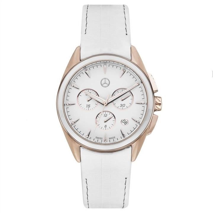 B66954170 Mercedes Mercedes-Benz Women's Chronograph Watch, Sport Fashion, pink gold/white