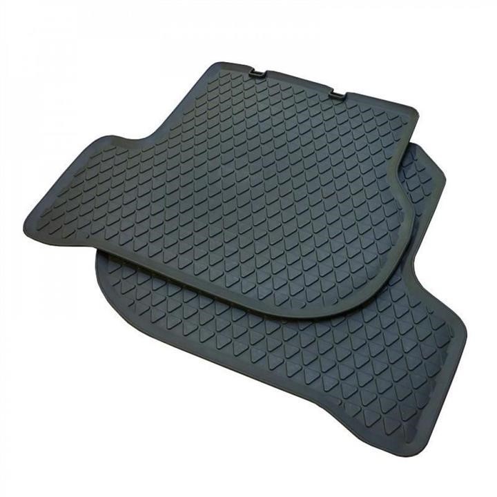 1K006151282V VAG Euro Rubber Mats - Black (Rear Only)