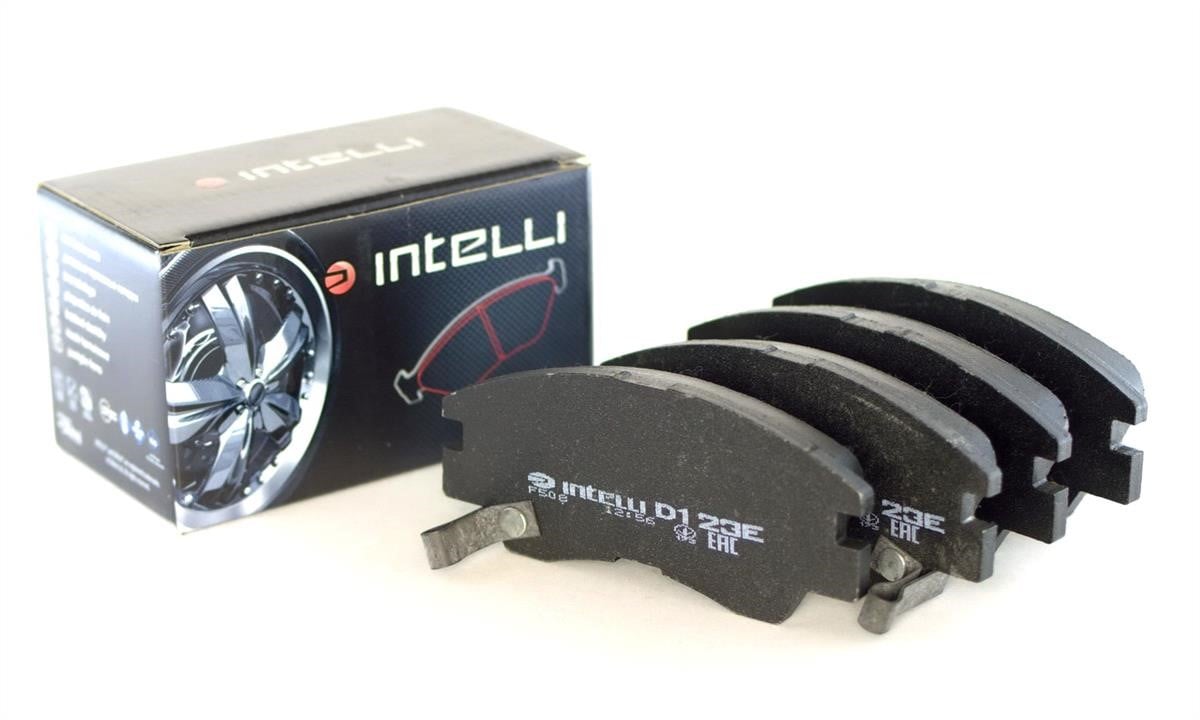 Intelli D123E Front disc brake pads, set D123E