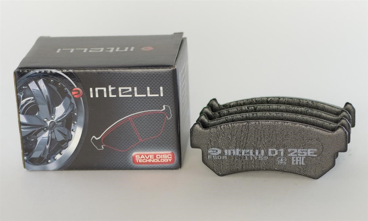 Intelli D125E Rear disc brake pads, set D125E