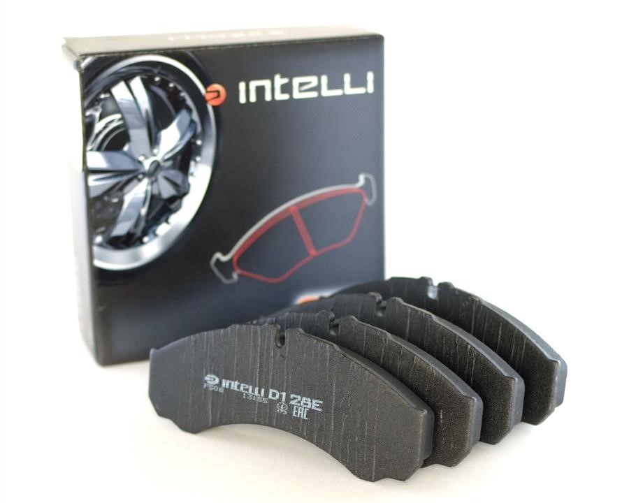 Intelli D128E Front disc brake pads, set D128E