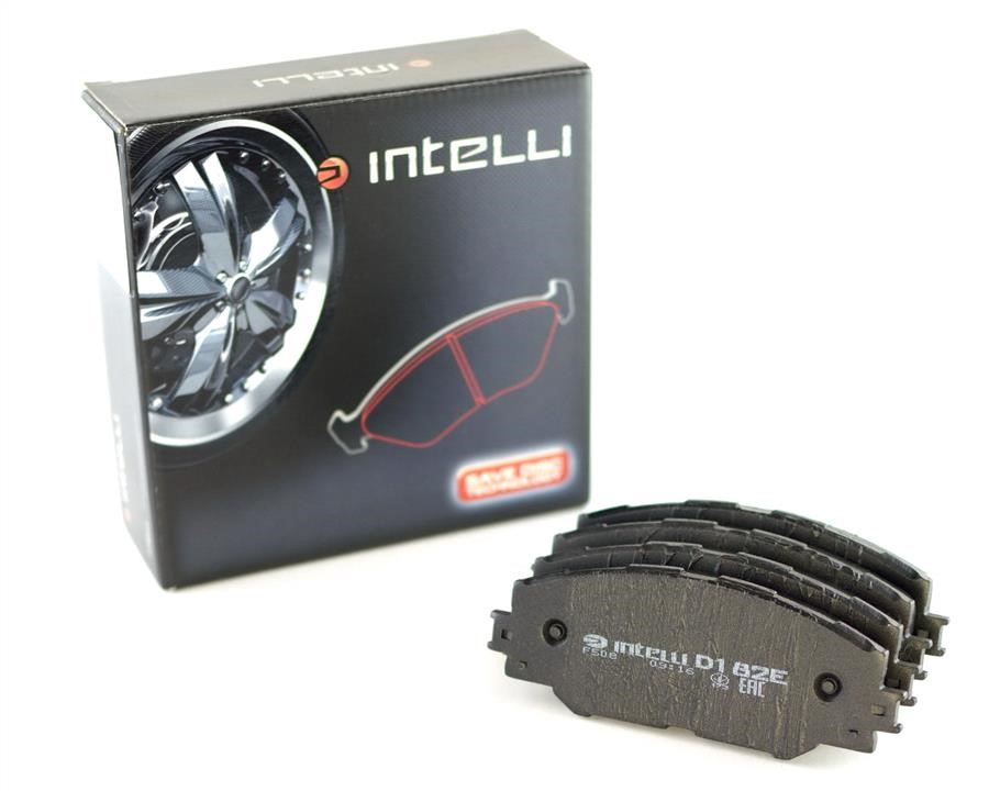 Intelli D182E Front disc brake pads, set D182E