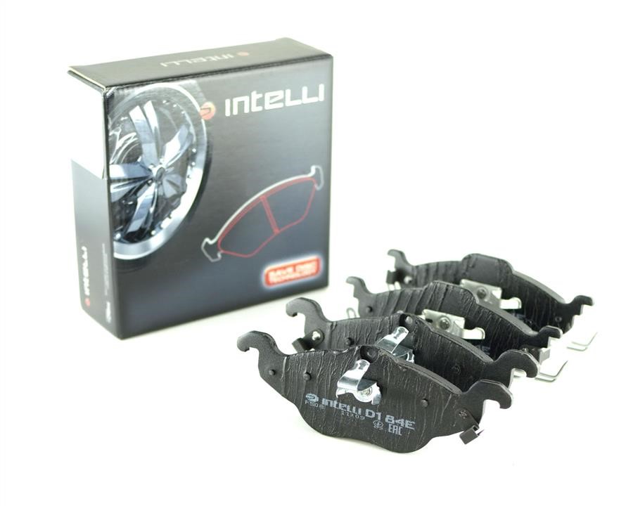Intelli D184E Front disc brake pads, set D184E