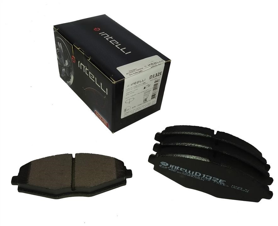 Intelli D132E Front disc brake pads, set D132E