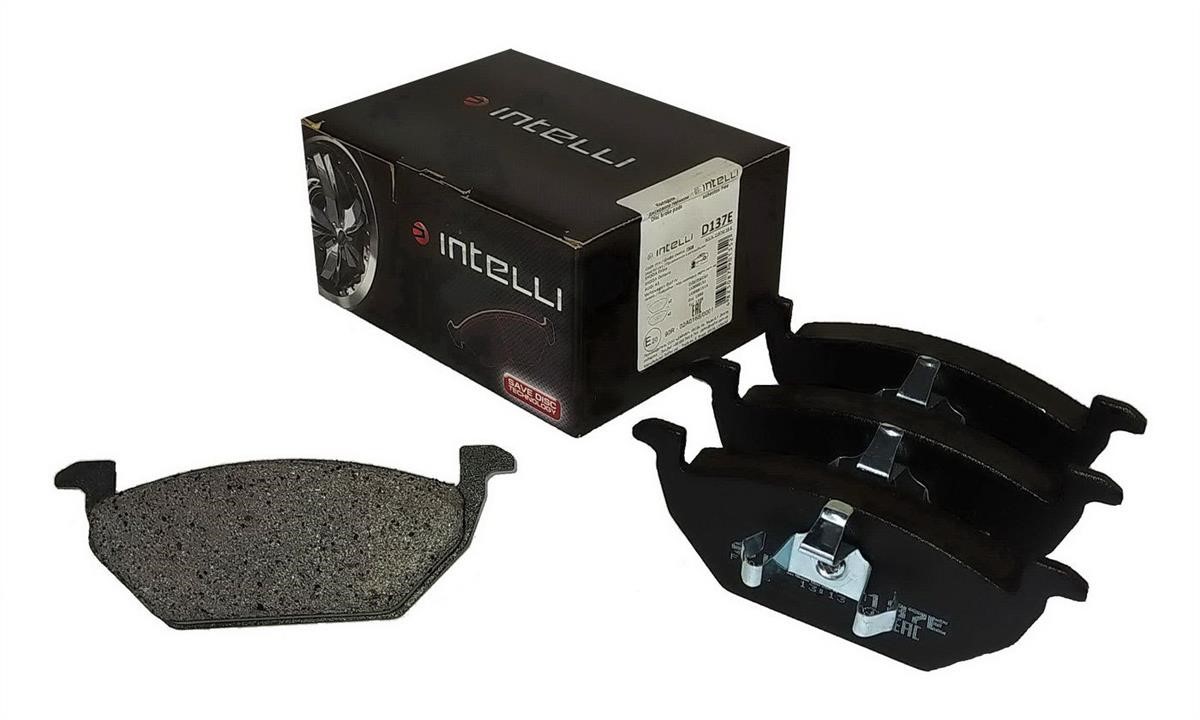 Intelli D137E Front disc brake pads, set D137E