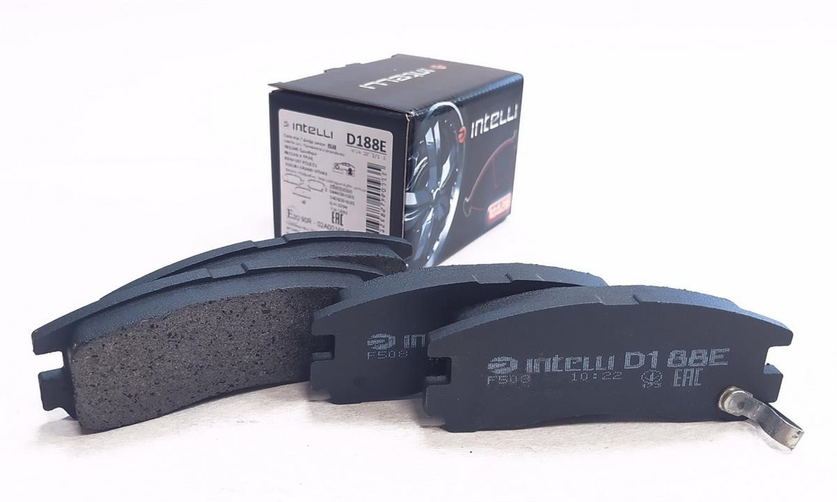 Intelli D188E Rear disc brake pads, set D188E