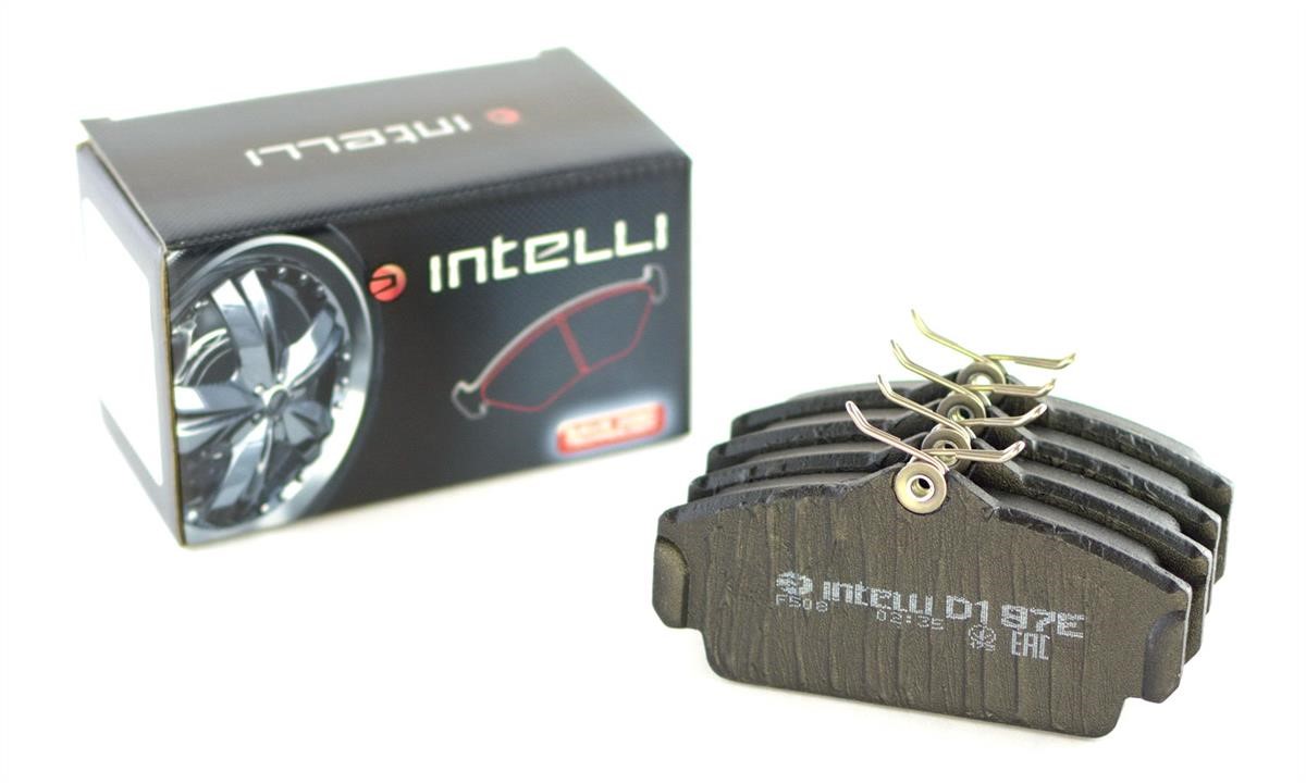Intelli D197E Front disc brake pads, set D197E